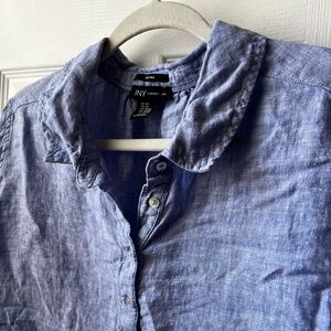 Jones New York 100% Linen Blouse